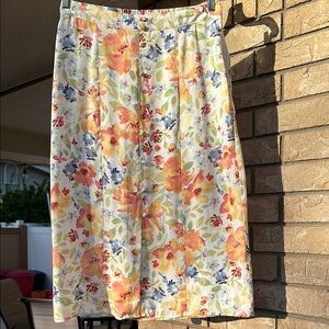 Lauren Conrad Floral Print Women's Skirt